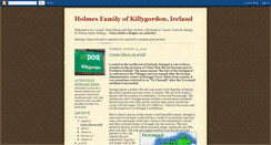 Desktop Screenshot of holmesgenealogy.blogspot.com