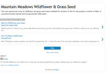 Tablet Screenshot of mmwildflowerseed.blogspot.com