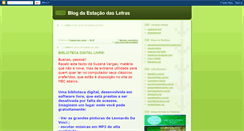 Desktop Screenshot of estacaodasletras.blogspot.com