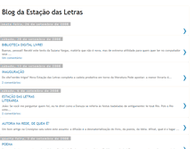 Tablet Screenshot of estacaodasletras.blogspot.com