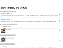 Tablet Screenshot of islamichistoryandculture1.blogspot.com