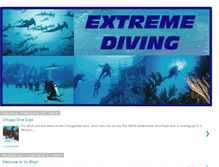 Tablet Screenshot of extremescubadiving.blogspot.com