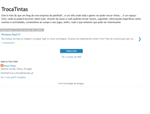 Tablet Screenshot of blogtrocatintas.blogspot.com