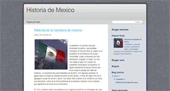 Desktop Screenshot of la-historia-de-mexico.blogspot.com