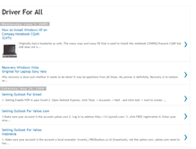 Tablet Screenshot of driver-all.blogspot.com