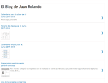 Tablet Screenshot of elblogdejuanrolando.blogspot.com