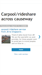 Mobile Screenshot of carpool4jb.blogspot.com