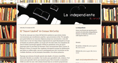Desktop Screenshot of laindependientelibros.blogspot.com