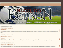 Tablet Screenshot of blogdoeclison.blogspot.com