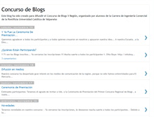 Tablet Screenshot of concursoblogs.blogspot.com