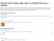 Tablet Screenshot of mailartpostalcaillouel.blogspot.com