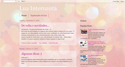 Desktop Screenshot of luainternauta.blogspot.com