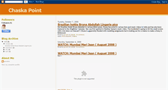 Desktop Screenshot of chaskapoint.blogspot.com