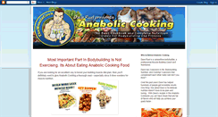 Desktop Screenshot of anaboliccookingbook.blogspot.com