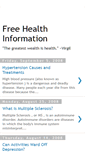 Mobile Screenshot of freehealthlog.blogspot.com