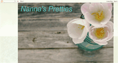 Desktop Screenshot of nannaspretties.blogspot.com