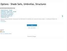 Tablet Screenshot of optionsshadesailsstructuresumbrellas.blogspot.com