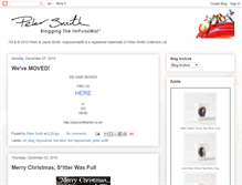 Tablet Screenshot of petersmithartist.blogspot.com