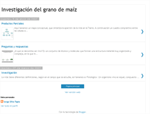 Tablet Screenshot of investigaciongranodemaiz263a.blogspot.com