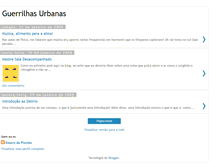 Tablet Screenshot of guerrilhasurbanas.blogspot.com