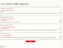 Tablet Screenshot of javajunkiecoffee.blogspot.com