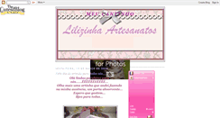 Desktop Screenshot of lilizinha-artesanato.blogspot.com