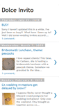 Mobile Screenshot of dolceinvito.blogspot.com