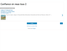 Tablet Screenshot of confiancedanslesautres.blogspot.com