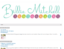 Tablet Screenshot of billiemitchellphotography.blogspot.com