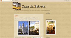 Desktop Screenshot of casadaestrela.blogspot.com