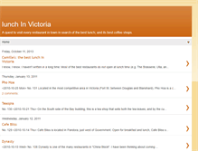 Tablet Screenshot of lunchinvictoria.blogspot.com