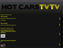 Tablet Screenshot of hotcarstv.blogspot.com
