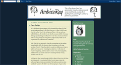 Desktop Screenshot of ambienray.blogspot.com