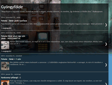 Tablet Screenshot of gyongyfolde.blogspot.com