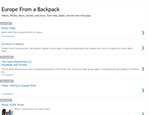 Tablet Screenshot of europefromabackpack.blogspot.com