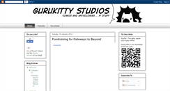 Desktop Screenshot of gurukittystudios.blogspot.com
