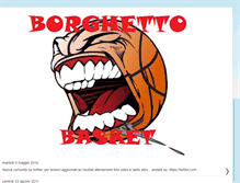 Tablet Screenshot of borghettobasket.blogspot.com