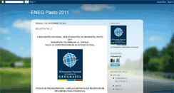 Desktop Screenshot of enegpasto2011.blogspot.com