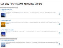 Tablet Screenshot of los10puentes-mas-largo-del-mundo.blogspot.com