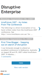 Mobile Screenshot of disruptiveenterprise.blogspot.com