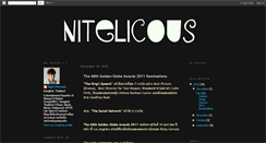 Desktop Screenshot of nitelicious.blogspot.com