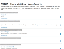 Tablet Screenshot of paideiablogdolucas.blogspot.com