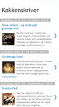 Mobile Screenshot of koekkenskriver.blogspot.com