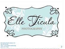 Tablet Screenshot of elletphotography.blogspot.com