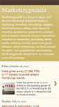 Mobile Screenshot of marketing-pundit.blogspot.com