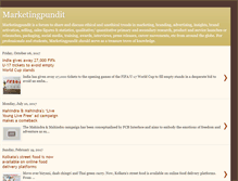 Tablet Screenshot of marketing-pundit.blogspot.com