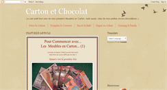 Desktop Screenshot of cartonetchocolat.blogspot.com