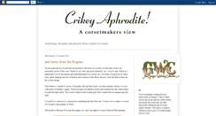 Desktop Screenshot of crikeyaphrodite.blogspot.com