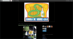 Desktop Screenshot of cobradevidro4x4.blogspot.com