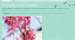 Desktop Screenshot of ilmondoinungiardino.blogspot.com